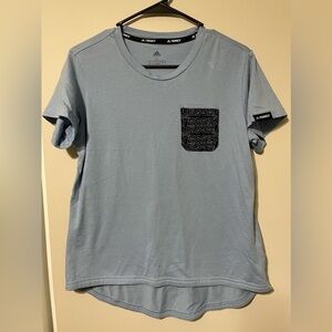 Women's Adidas Terrex Pocket Short Sleeve High-Low Tee